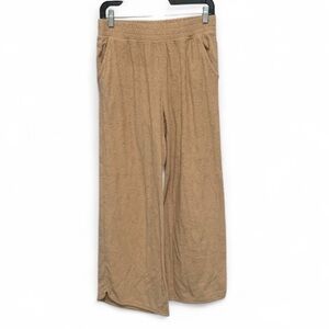 Aerie Offline Smiley Face Graphics Wide Leg Sweatpants Size Small